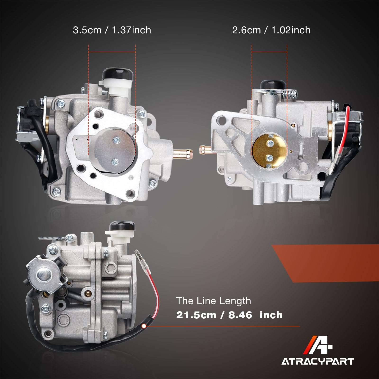 ATRACYPART carburetor gasket and hardware kit for correct seal and fitment