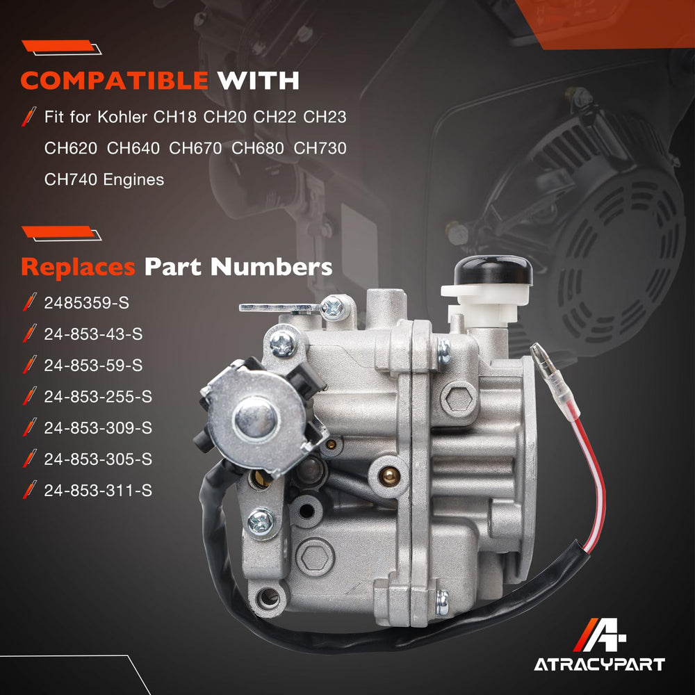 ATRACYPART carburetor side detail highlighting connection points for easy install