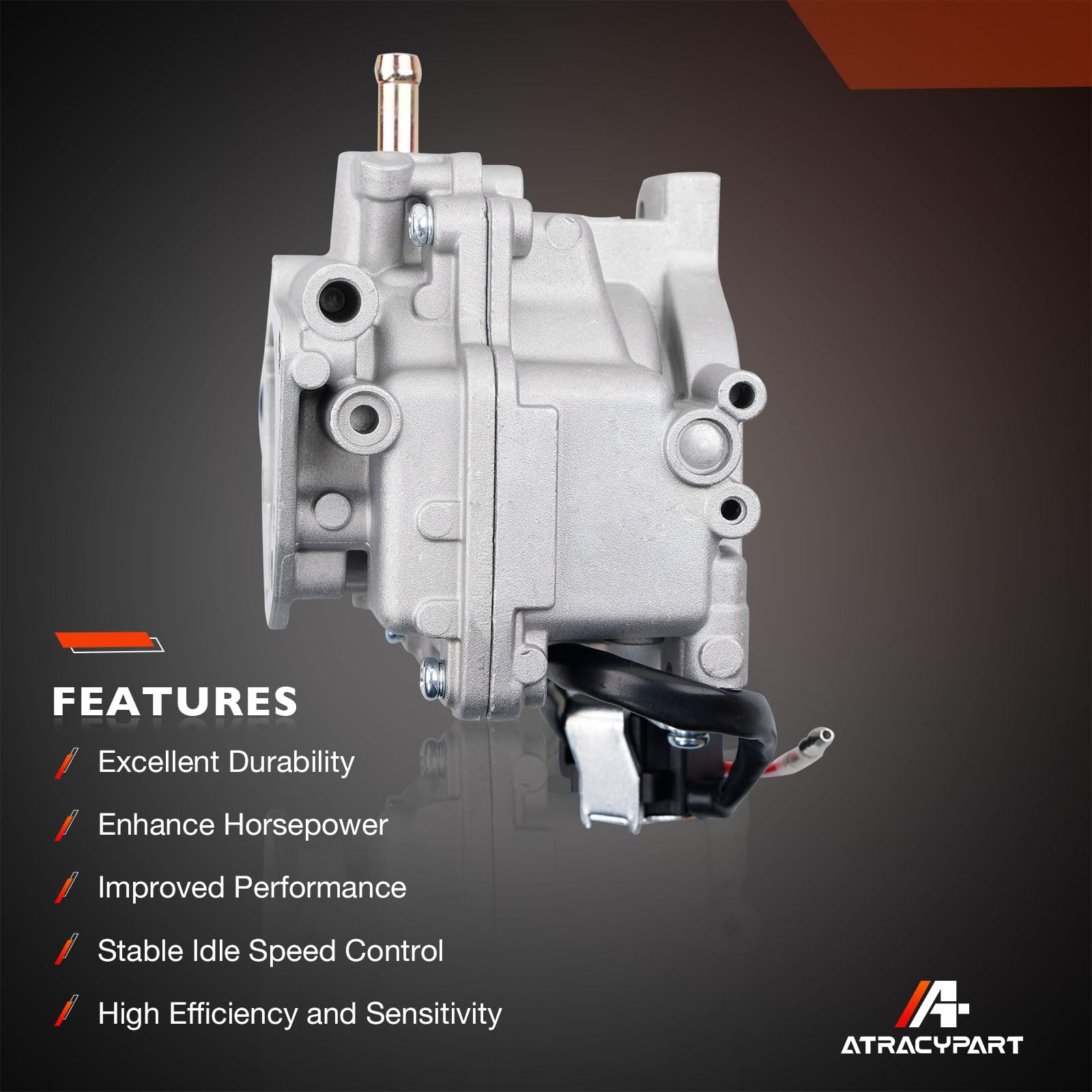 ATRACYPART carburetor top throttle assembly demonstrating smooth control