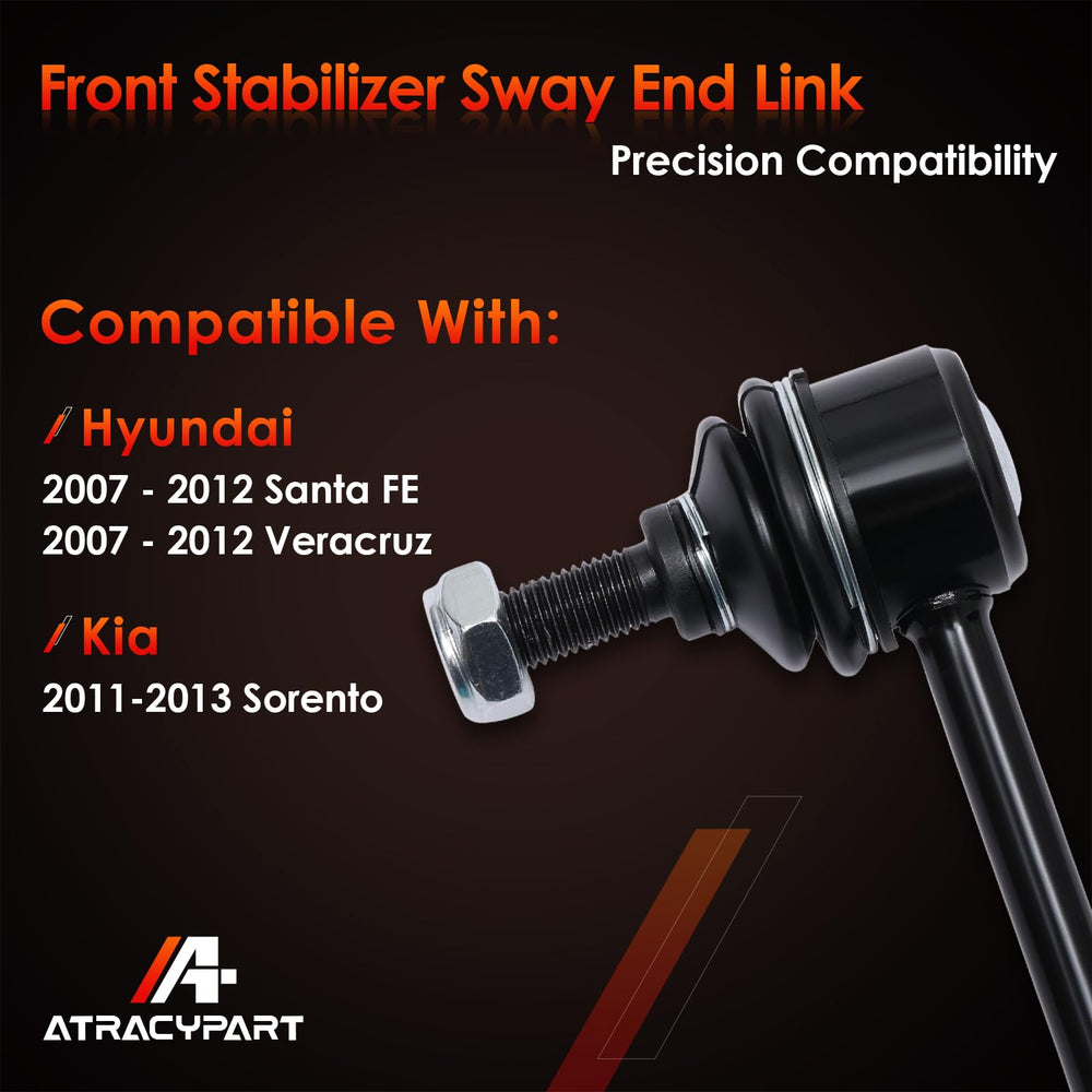 ATRACYPART close-up of ball joint and bushing, durable build reduces suspension noise