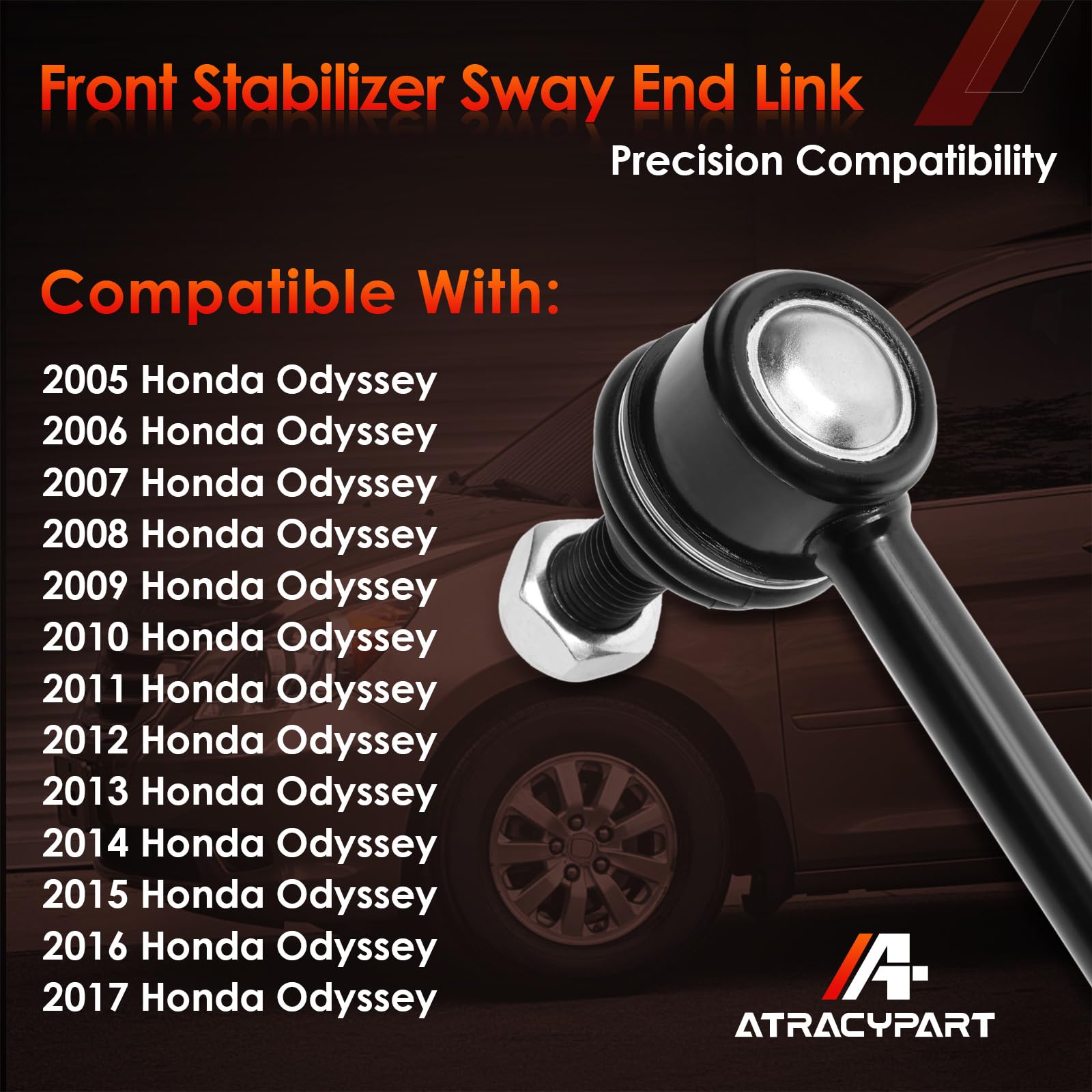 ATRACYPART close-up of joint seal demonstrating corrosion resistance and quiet operation