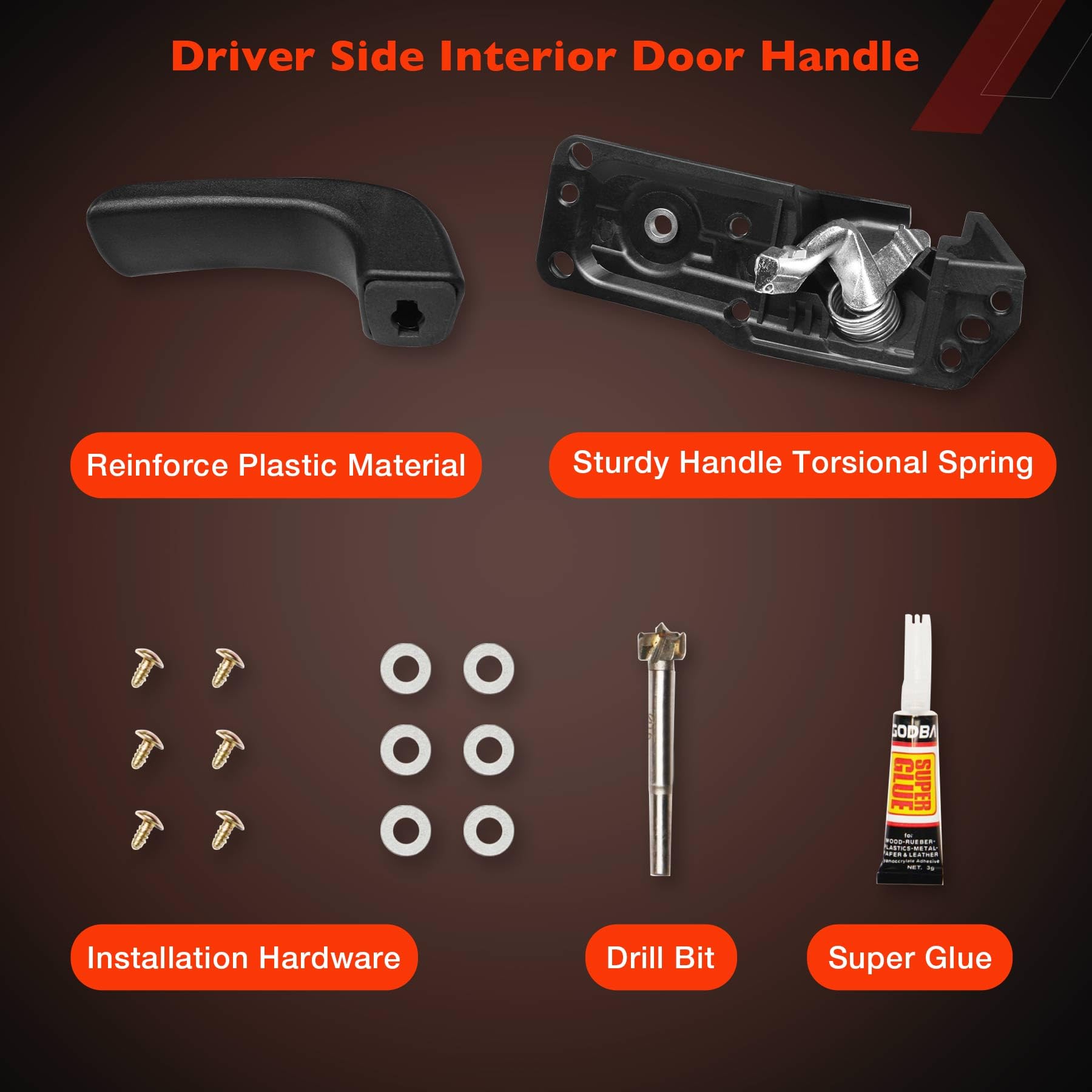 ATRACYPART installed in vehicle restoring smooth door opening functionality