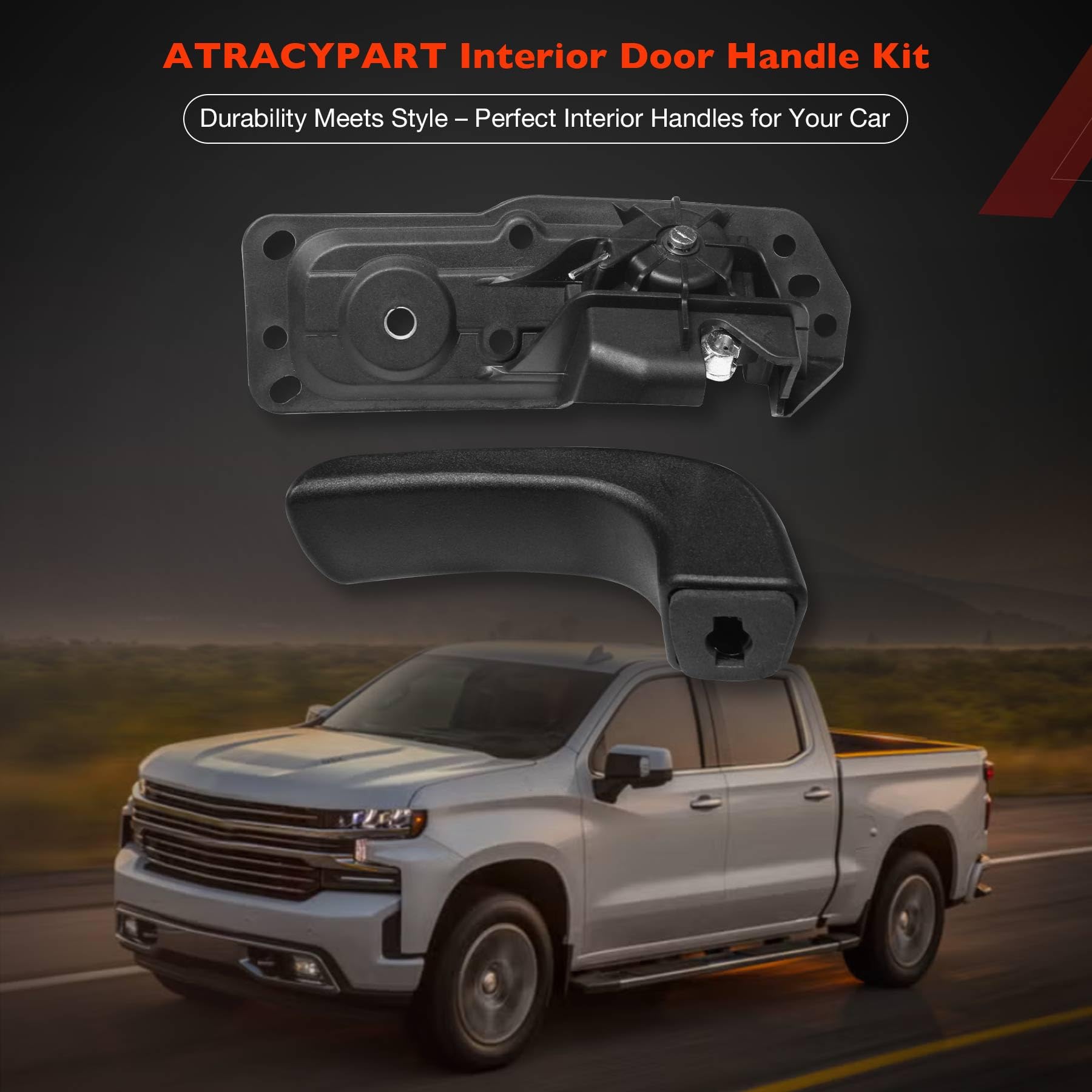 ATRACYPART label with replaced OEM numbers for easy part verification