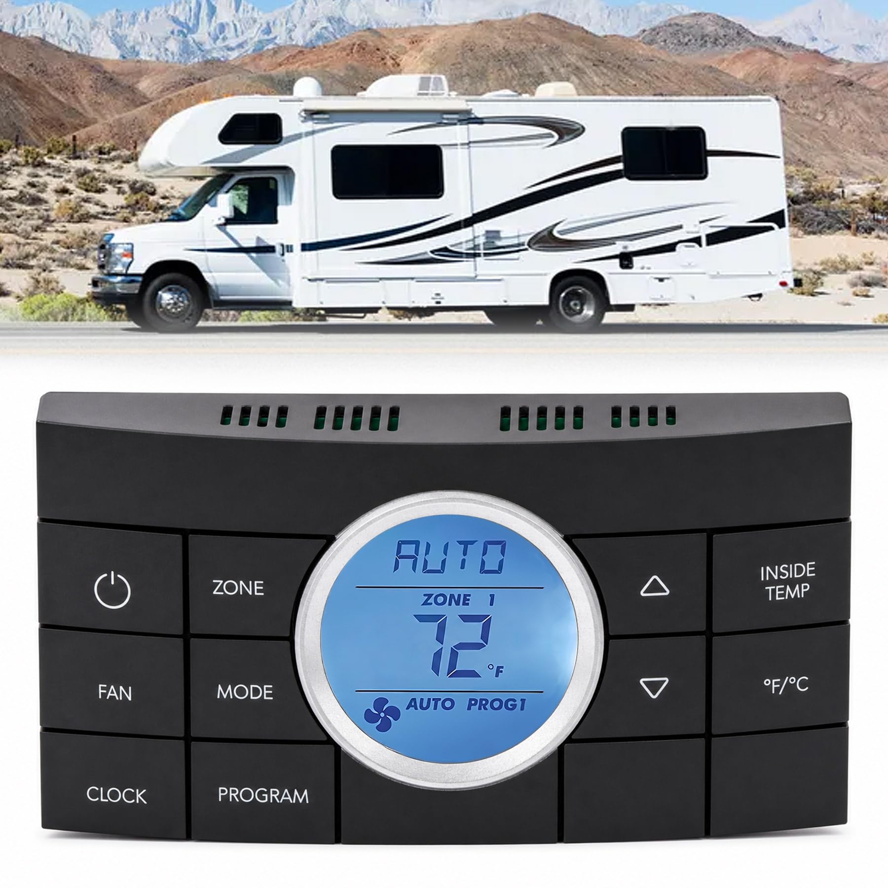 ATRACYPART front panel thermostat shows clear layout and quick identification benefit