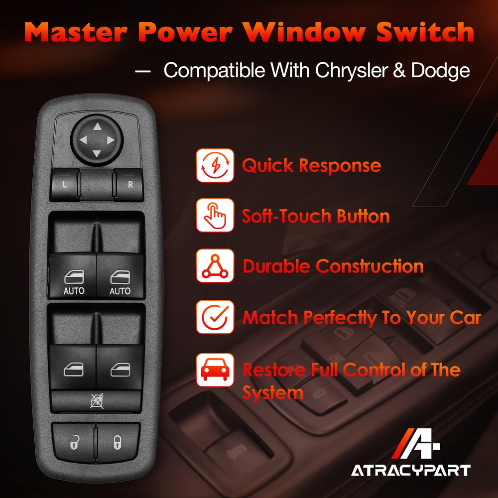 ATRACYPART installed in door panel of van, demonstrates easy direct-fit replacement