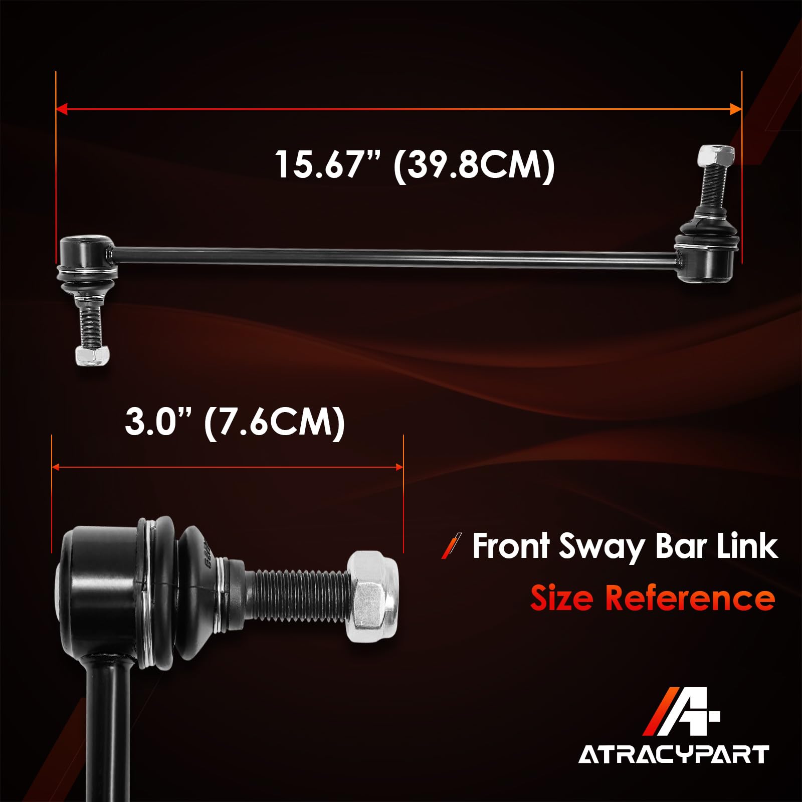 ATRACYPART sway bar links in garage setting ready for DIY install and reliability
