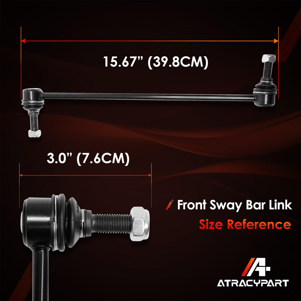 ATRACYPART sway bar links in garage setting ready for DIY install and reliability