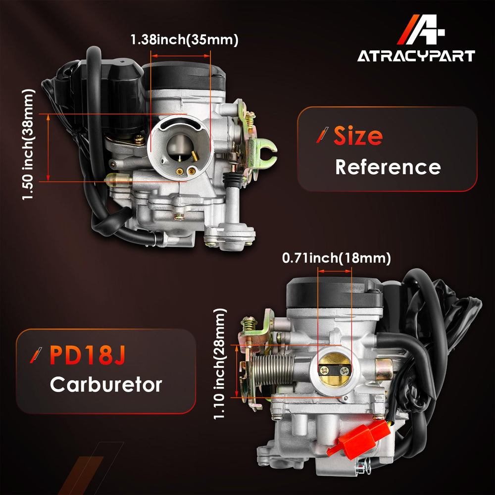 ATRACYPART PD18J jet and float details displaying components, precise metering
