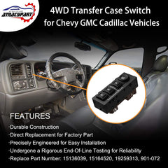 ATRACYPART rear connector of 4WD switch highlighting OE-style plug reliability