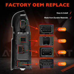ATRACYPART installed in driver door demonstrating correct fit and operation