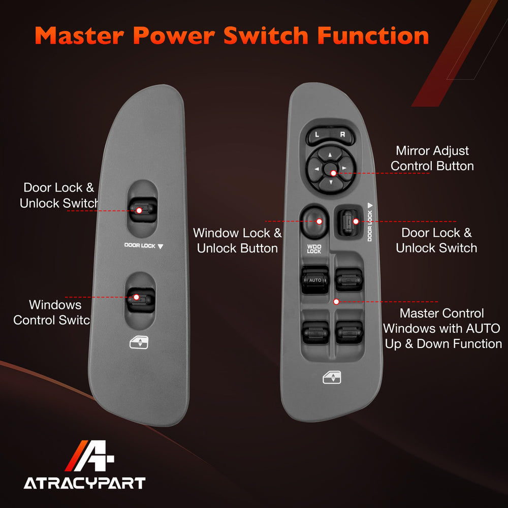 ATRACYPART plastic texture finish emphasizing scratch resistance and longevity