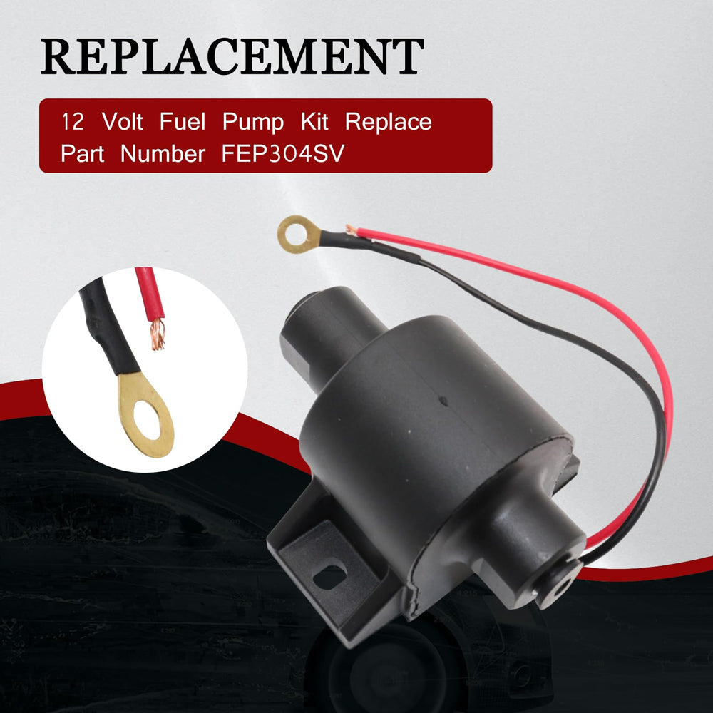 atsuch pump side profile with 12V connector for straightforward wiring
