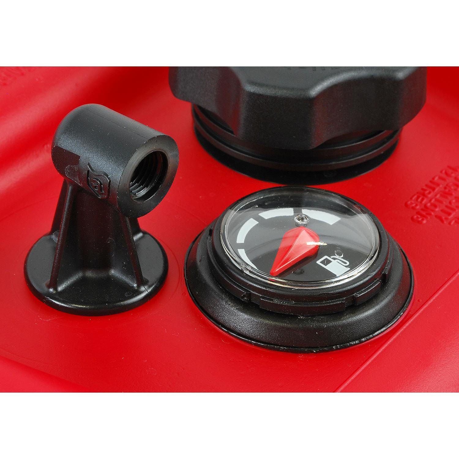 attwood portable tank in a rowboat providing convenient on-water refueling