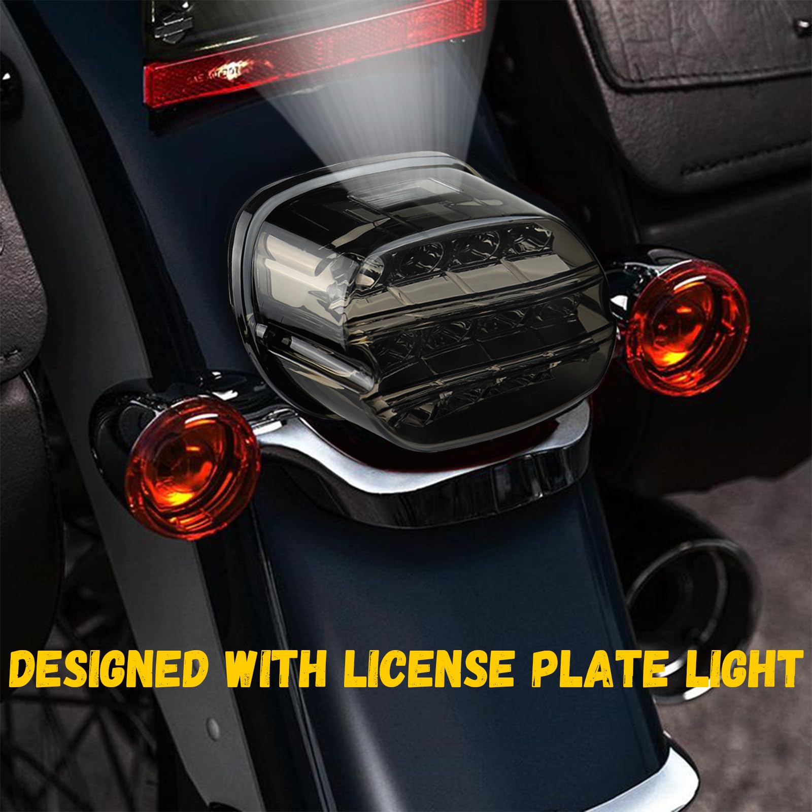 Atubeix strobe demo with pulsing brake pattern showing increased noticeability