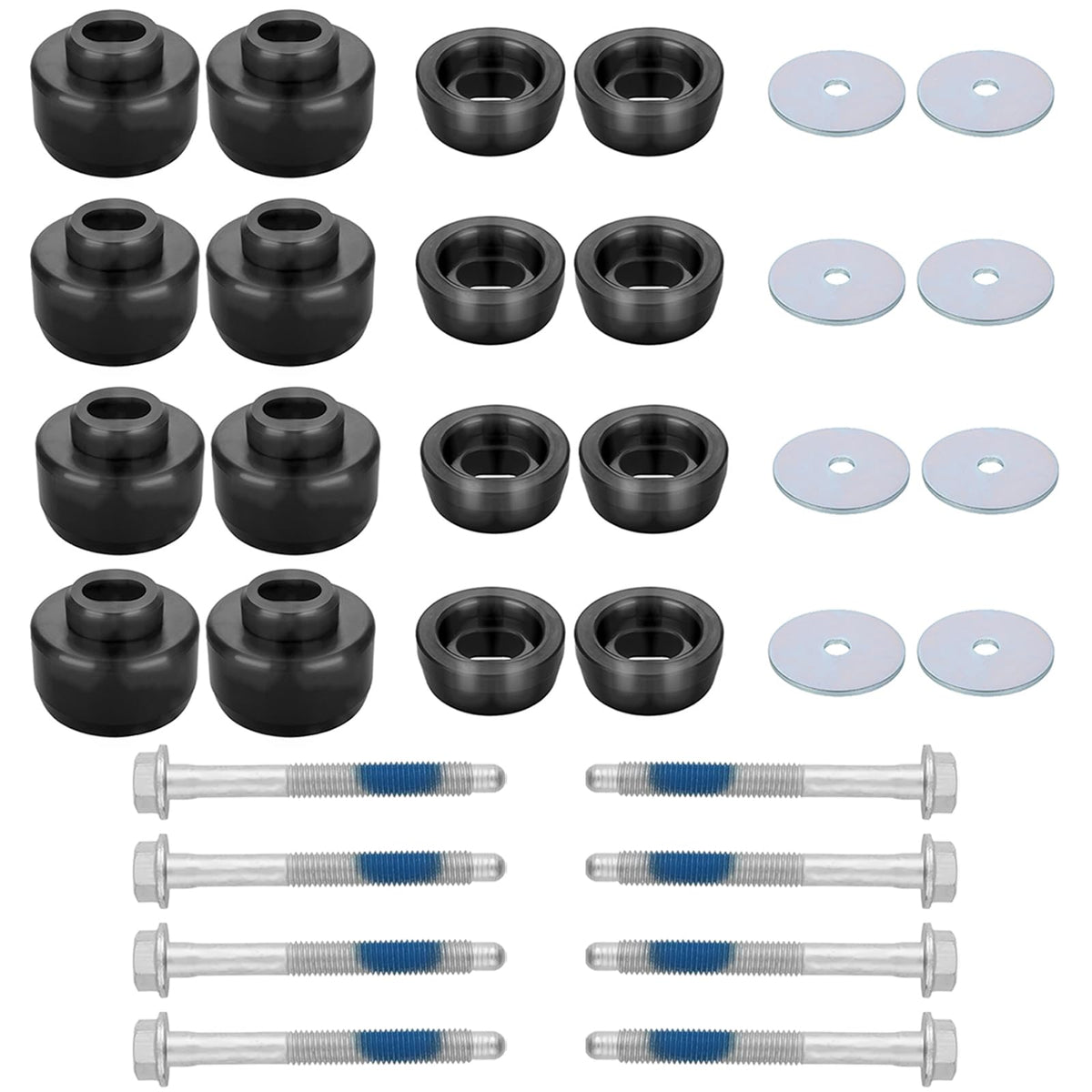 ATZTNUO front packaging view showing full body and cab mount kit benefits