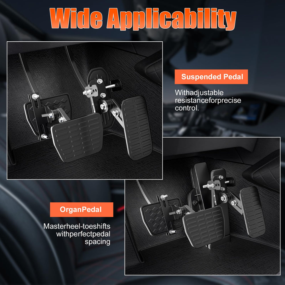 AUATRONNE sport version angle view for sharper pedal feedback