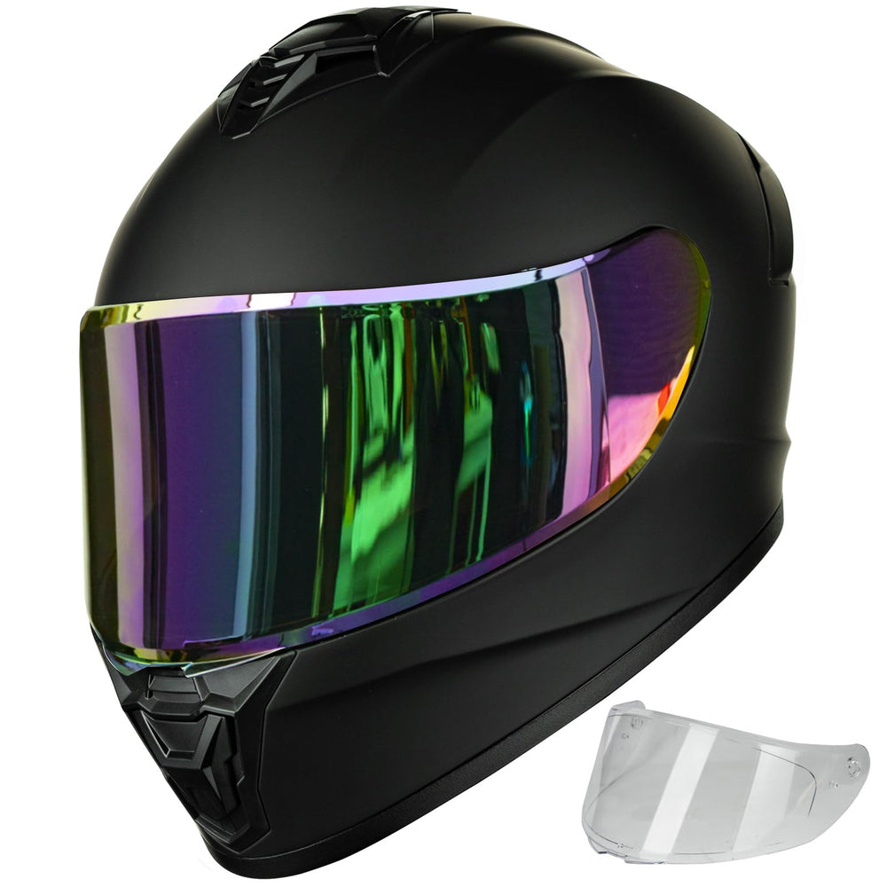 AUBOA AU-T801 front view matte black showing sleek protection and style