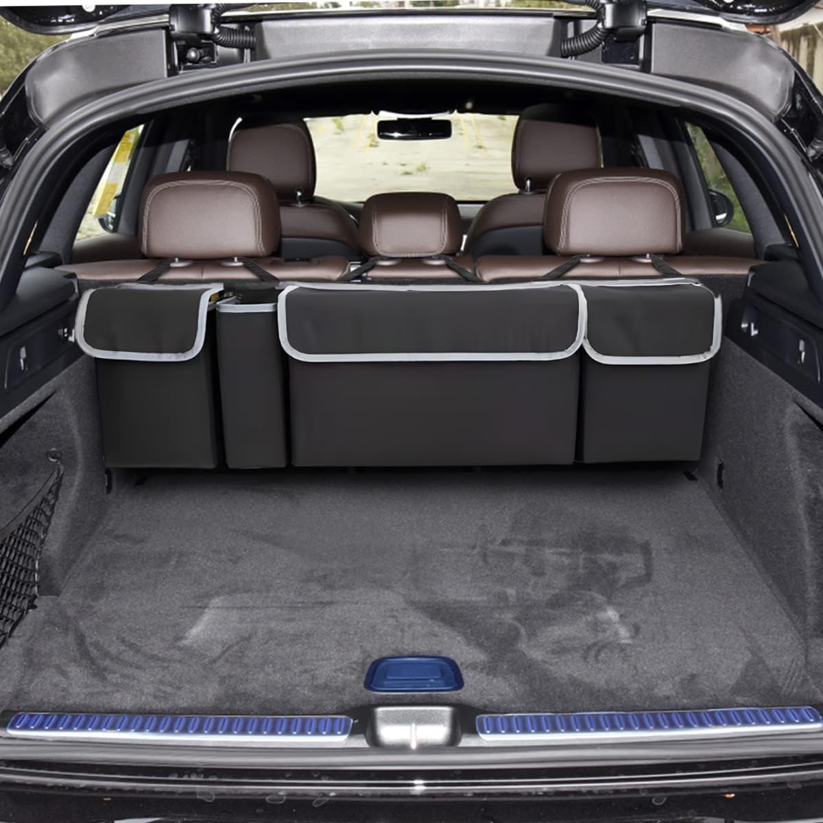 AUCELI folded flat for compact storage and space-saving benefit