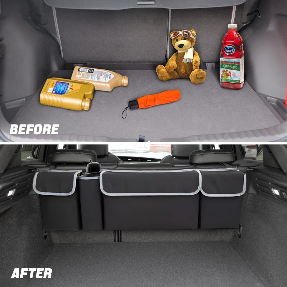 AUCELI installed in SUV freeing trunk space for luggage benefit