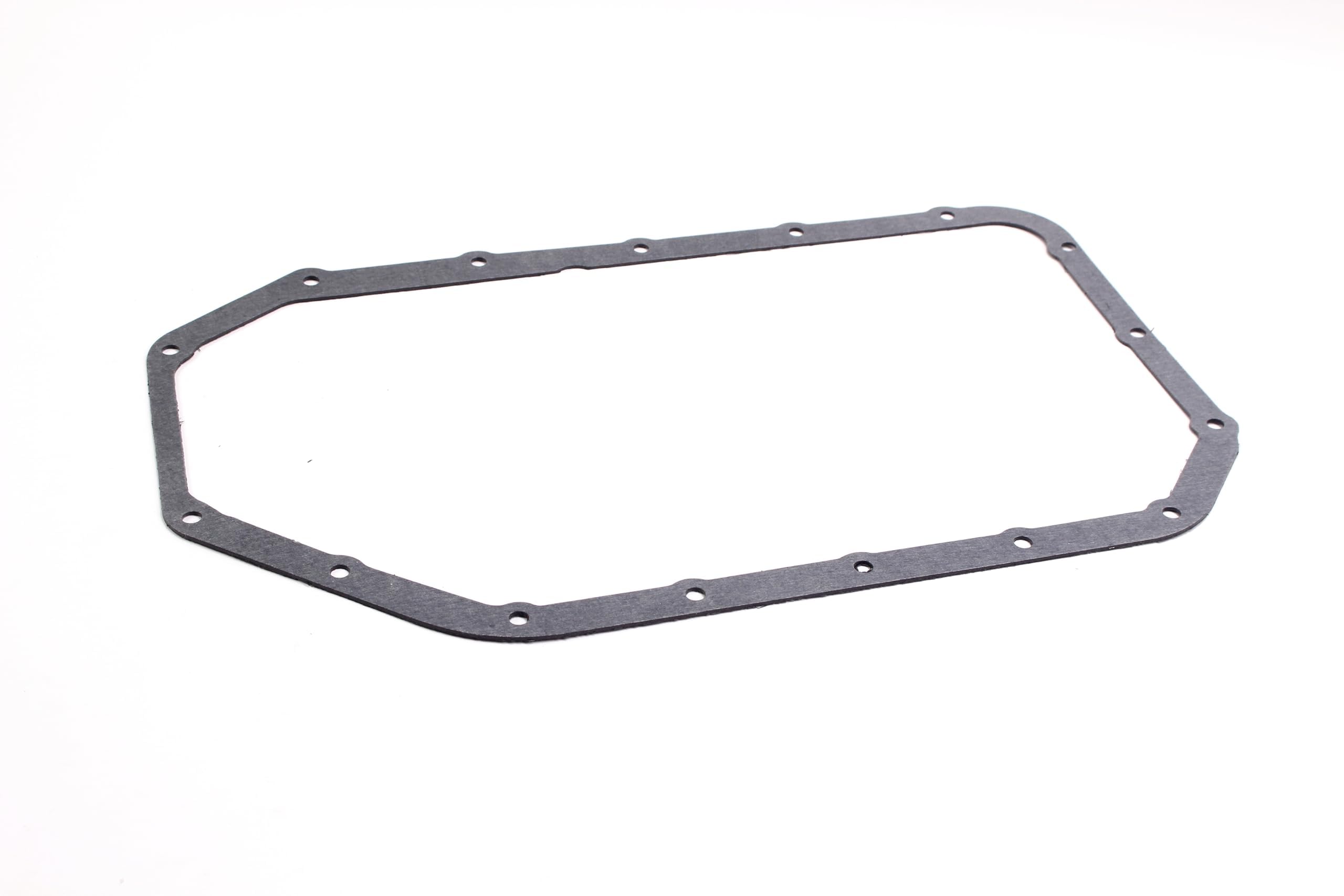 AUCERAMIC gasket installed on oil pan demonstrating proper fit
