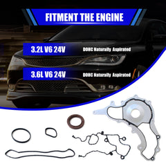 AUCERAMIC timing cover resealed on engine demonstrating reliable oil sealing benefit