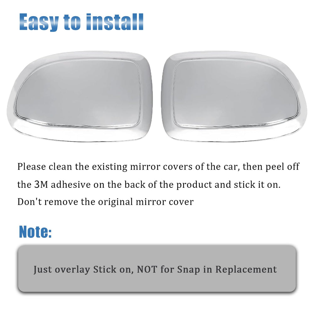 AUCERAMIC mirror cap next to hand showing compact size and fit benefit