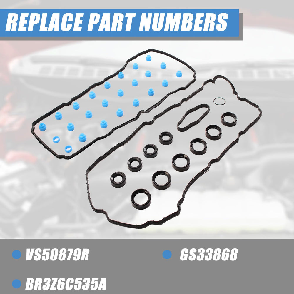 AUCERAMIC spark plug tube seals detail preventing oil leaks around plugs
