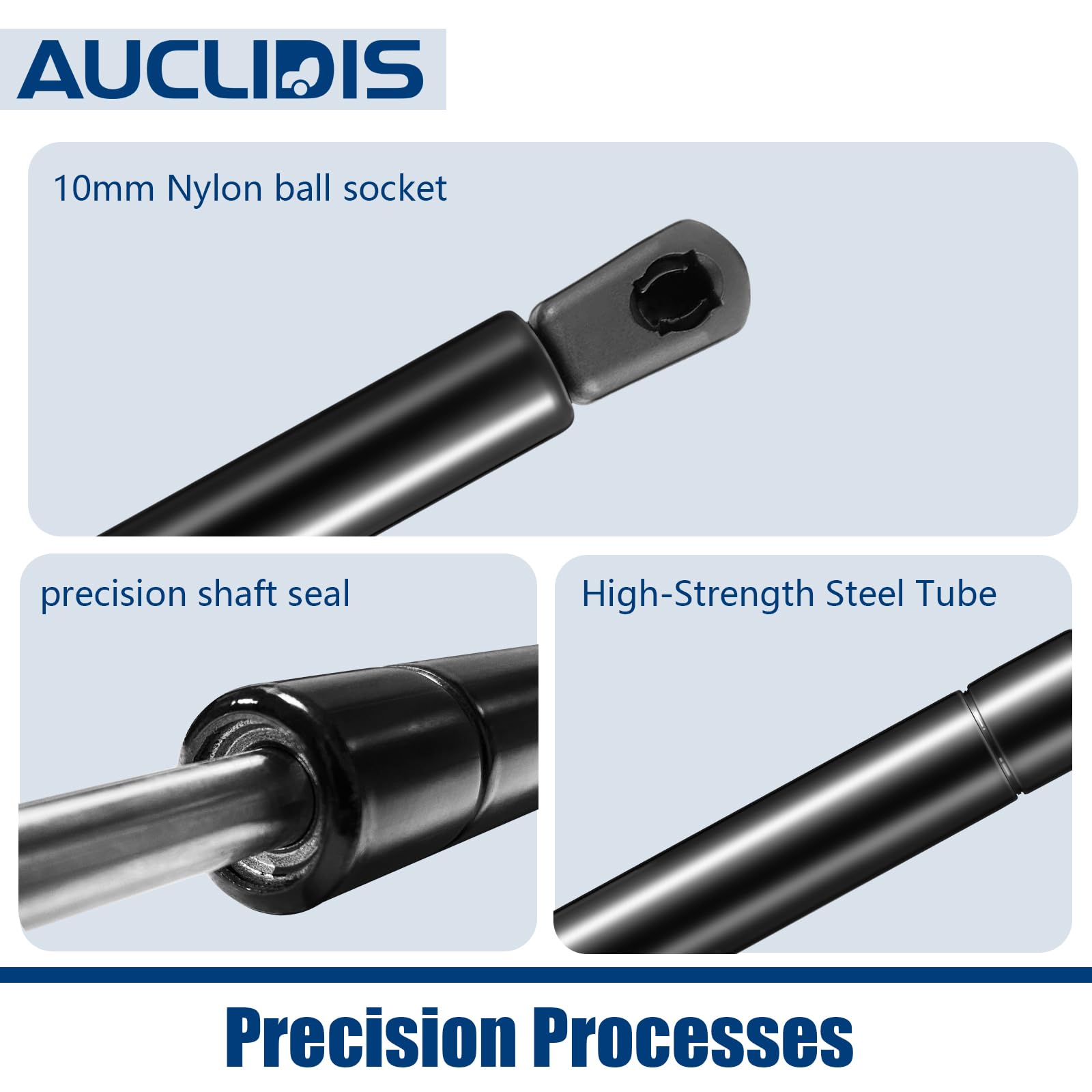 AUCLIDIS strut during installation showing easy three-step replacement