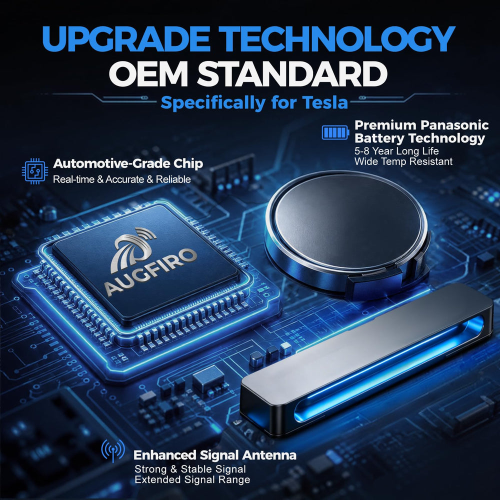 Augfiro packaging and parts laydown showing complete replacement convenience