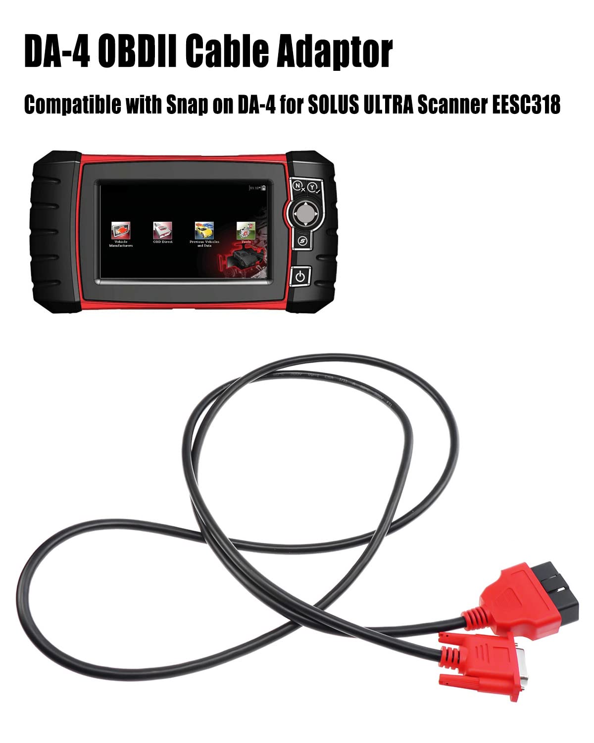 AUGREX 16-pin OBD2 plug close-up enabling standard vehicle diagnostics