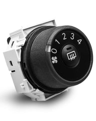 AUGREX front knob assembly showing clean fit and easy control