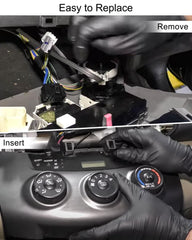 AUGREX installed in dashboard restoring original appearance