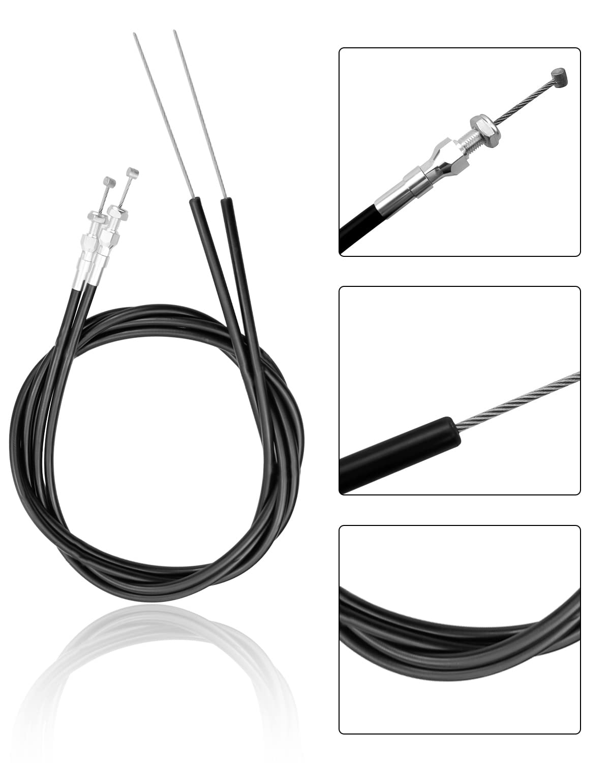 AUGREX sheath and equalizer detail showing protected routing and balanced pull