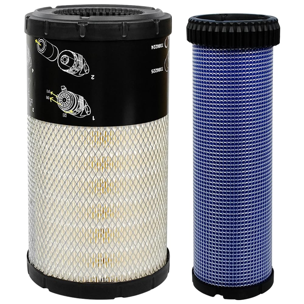 AULDAY front view air filter showing fit and mounting for quick replacement