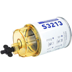 AULDAY S3213 clear bowl close-up revealing water separation level