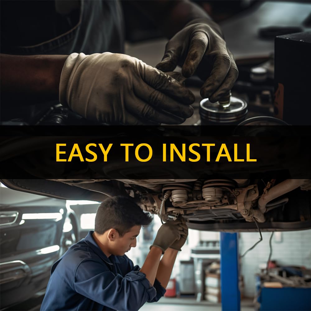 AULDAY washer installed on a Subaru drain plug showing leak prevention