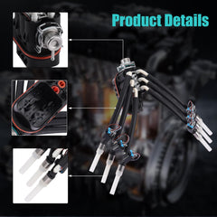 AULINK FJ503 nozzle close-up displaying precise spray geometry for efficiency