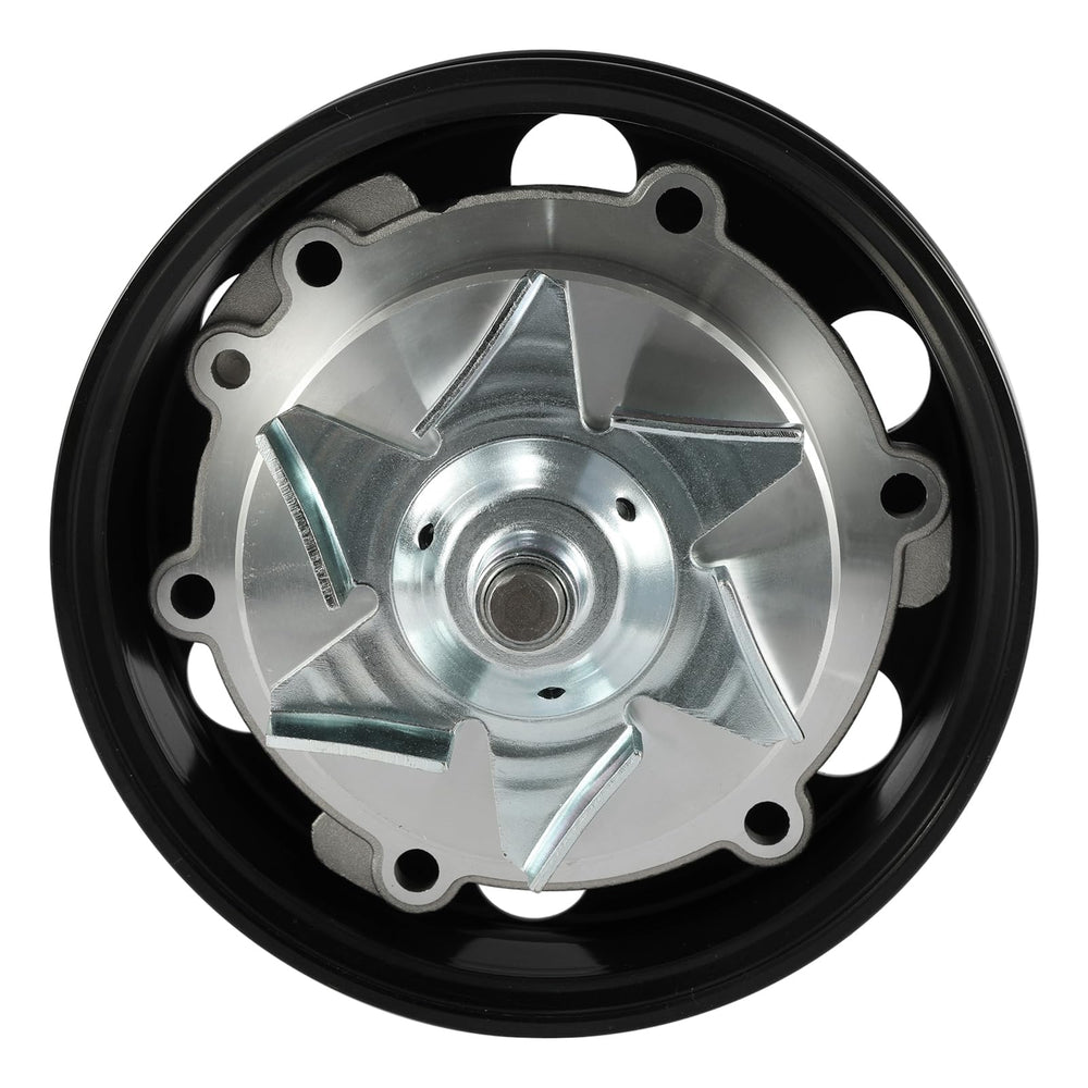 AULINK water pump installed on engine demonstrating proper OEM-fit and ease of replacement