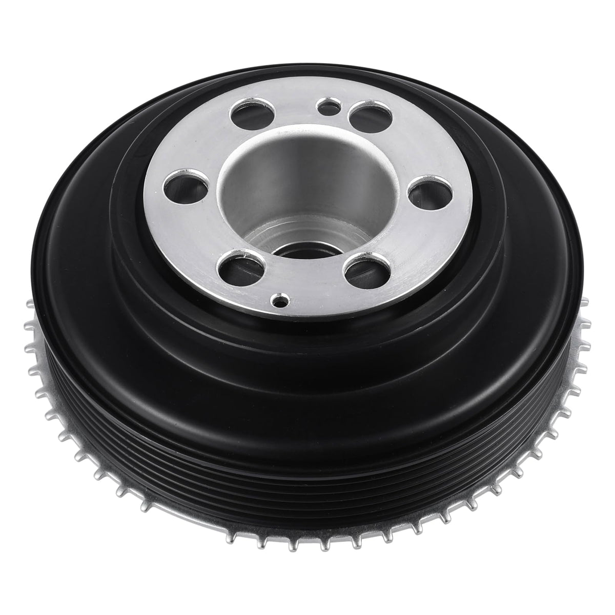 AULINK LR078547 front view showing pulley face and mounting holes for precise fit