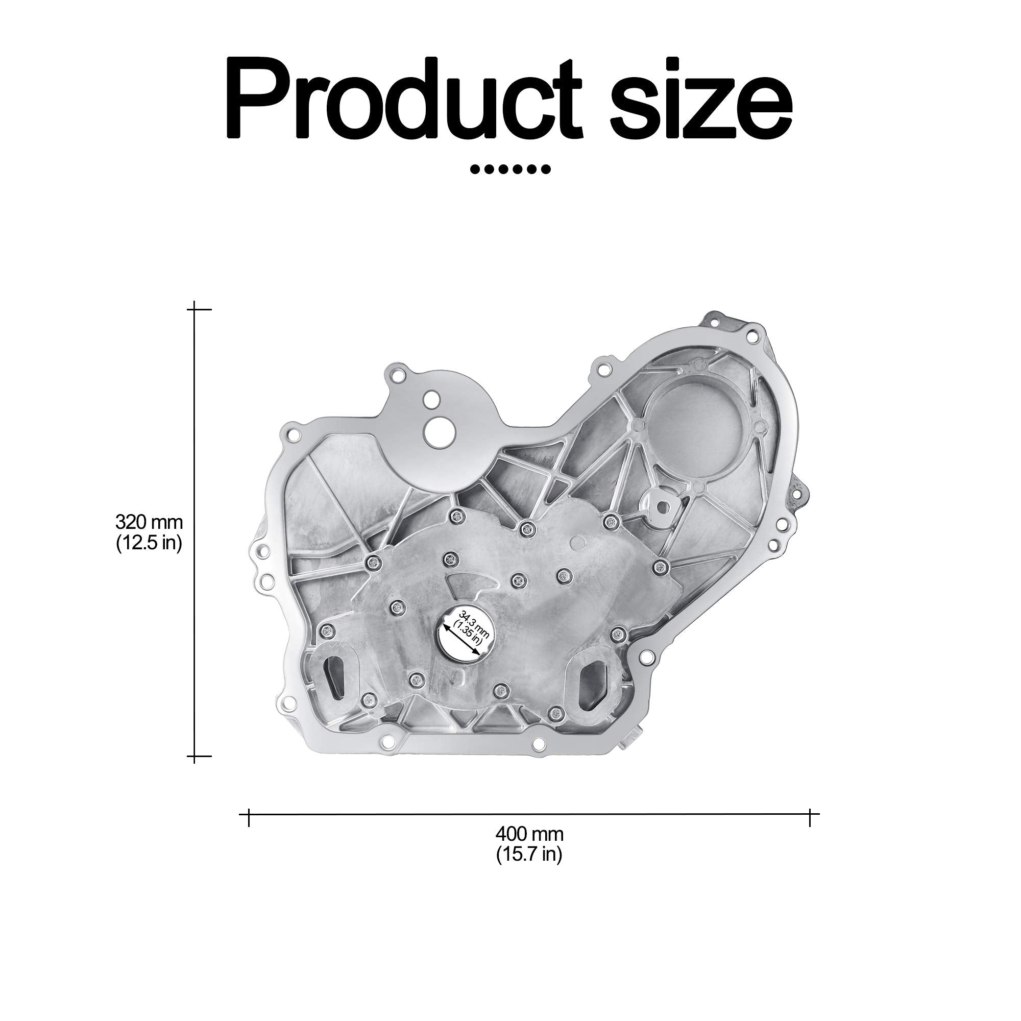AULINK oil pump installed on Equinox engine showing correct alignment, restores pressure