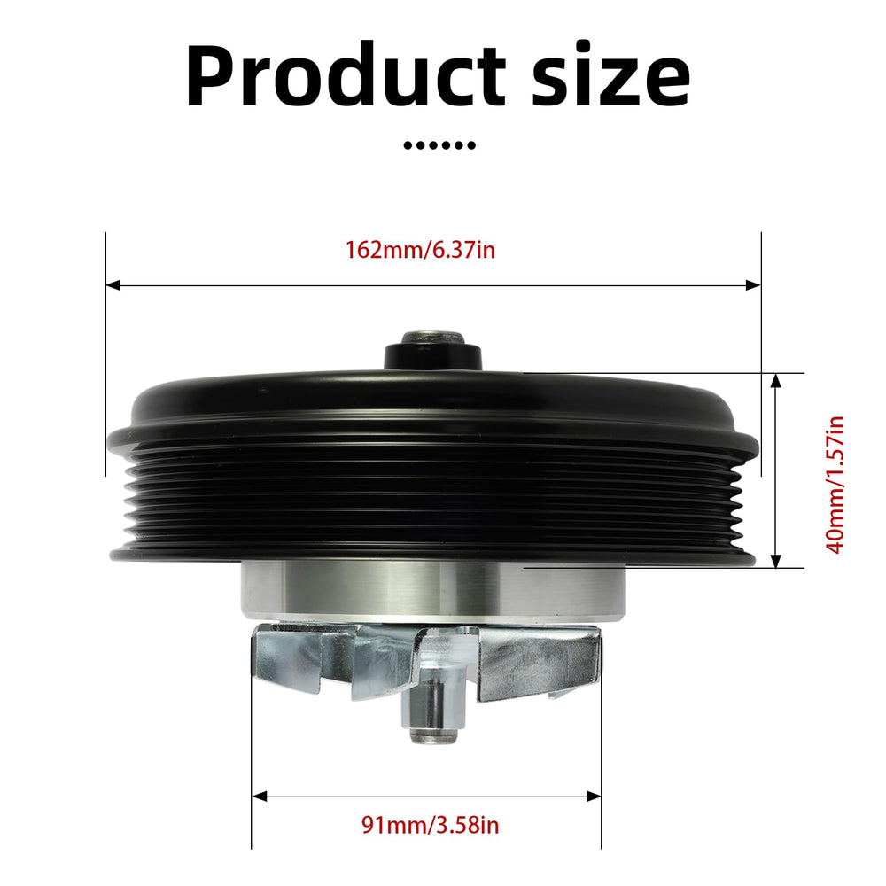 AULINK pump mounting flange detail illustrating bolt pattern for trouble-free alignment