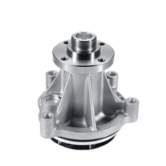 AULINK water pump front view showing mounting points and OEM fit benefit