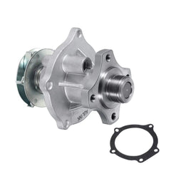 AULINK water pump front view showing mounting points and benefit of direct-fit