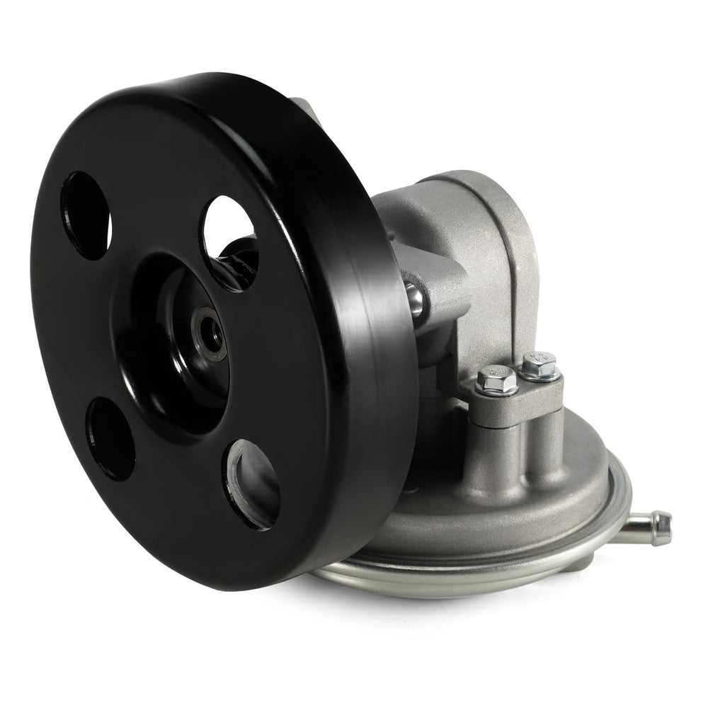 Aumzong vacuum pump front view showing robust body and direct-fit mounting benefit