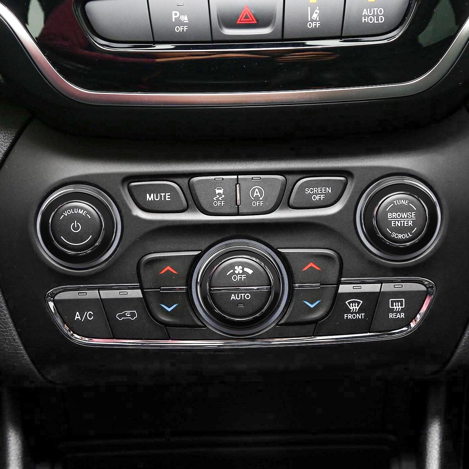 auovo angled view showing snug fit on AC switch and protection from dust