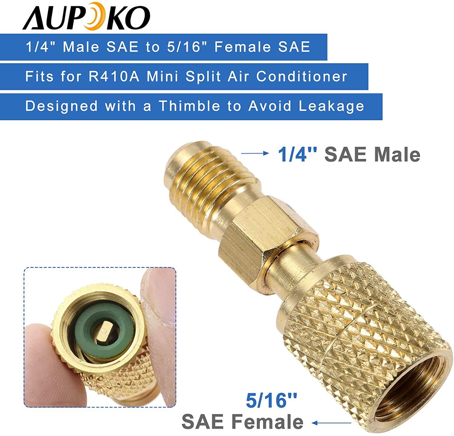 Aupoko gauge face close-up showing readable markings to monitor low-side pressure