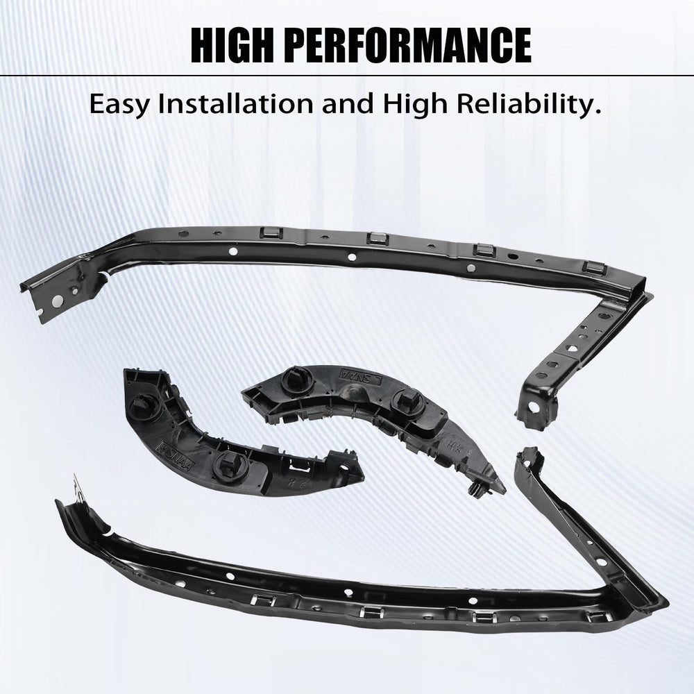 AUROLYNNE bracket mounted on Civic front demonstrating restored fit and secure mounting