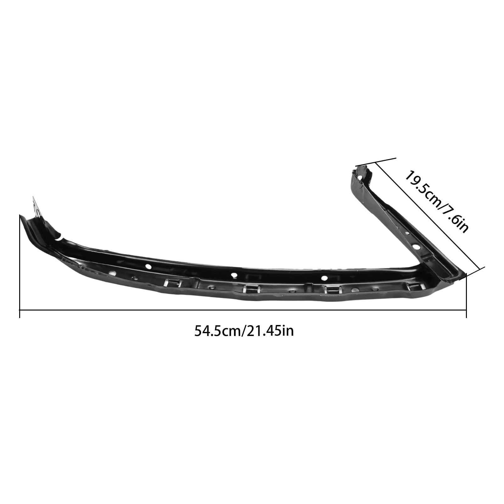 AUROLYNNE headlight support detail highlighting precise OEM-fit for correct headlamp alignment