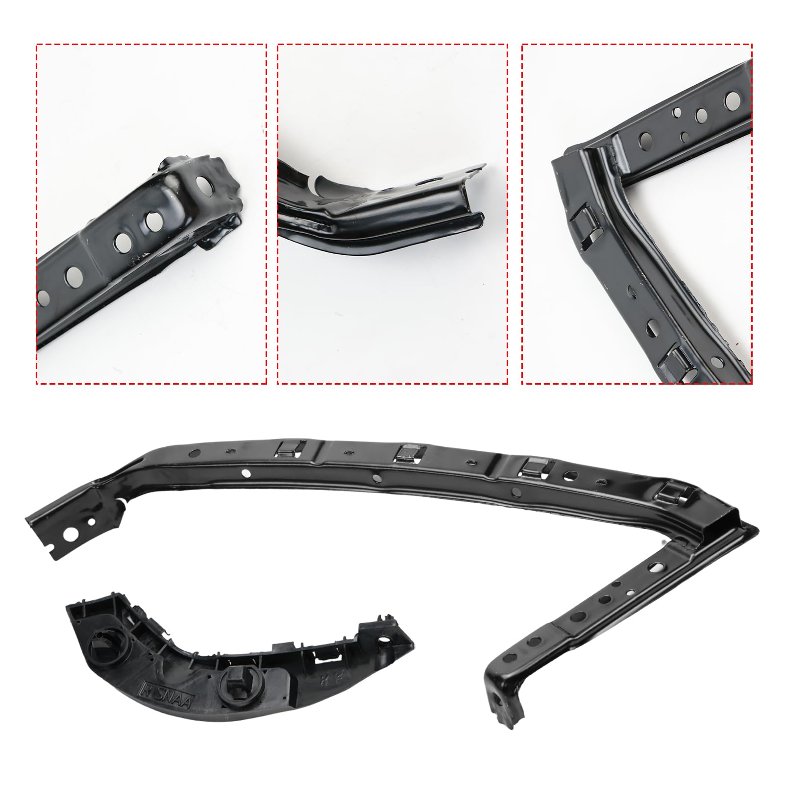 AUROLYNNE steel bracket close-up showing durable construction and corrosion resistance