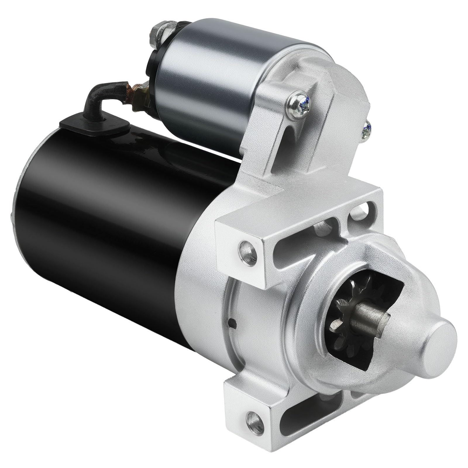 aurosant starter front view showing housing and fitment benefit